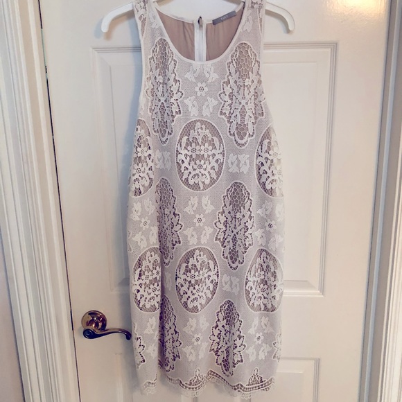 Tart Dresses | Tart White Lace Mini Dress | Color: White | Size: L | Ethom239'S Closet